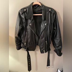 Free People (Blank NYC) Vegan Leather Jacket